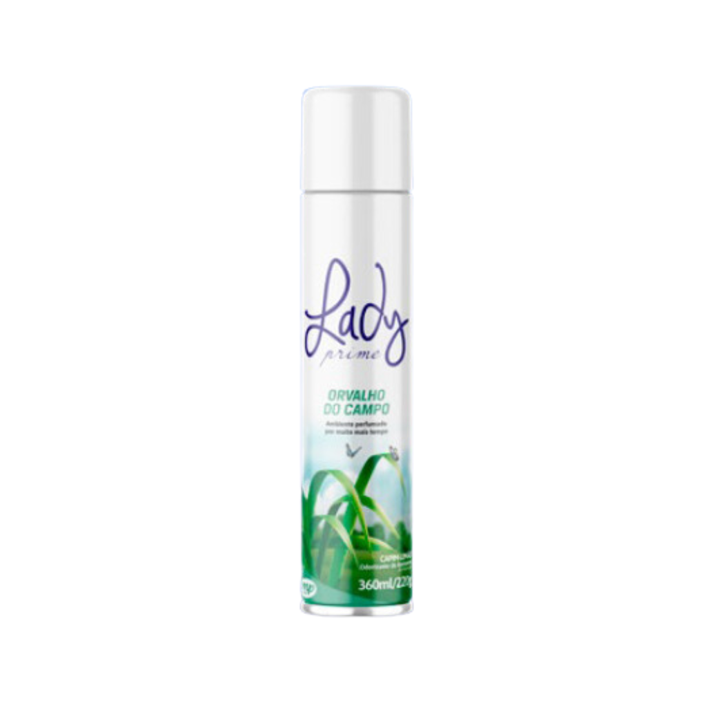 Odorizador Lady Prime Orvalho do Campo 360ml (capim Limão) - Aeroflex Ae2500045