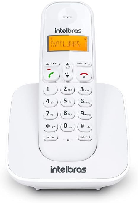 Telefone S/ Fio Ts3110 C/ Id Display Iluminado Branco