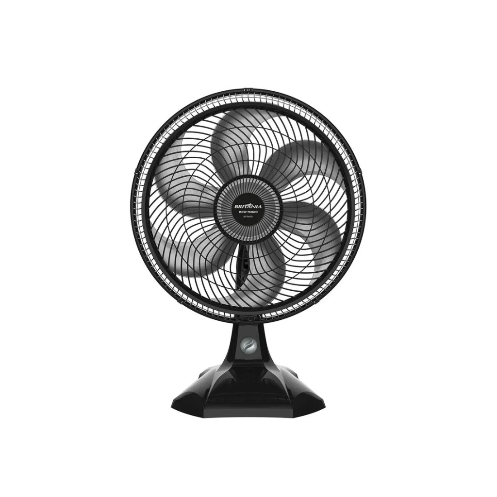 Ventilador de Mesa 40cm Maxx Force Turbo 6 Pas Preto