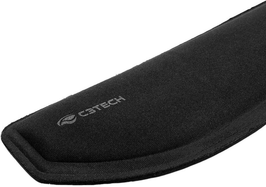 Apoio C3tech Pulso para Teclado de Espuma Preto - Kp-50