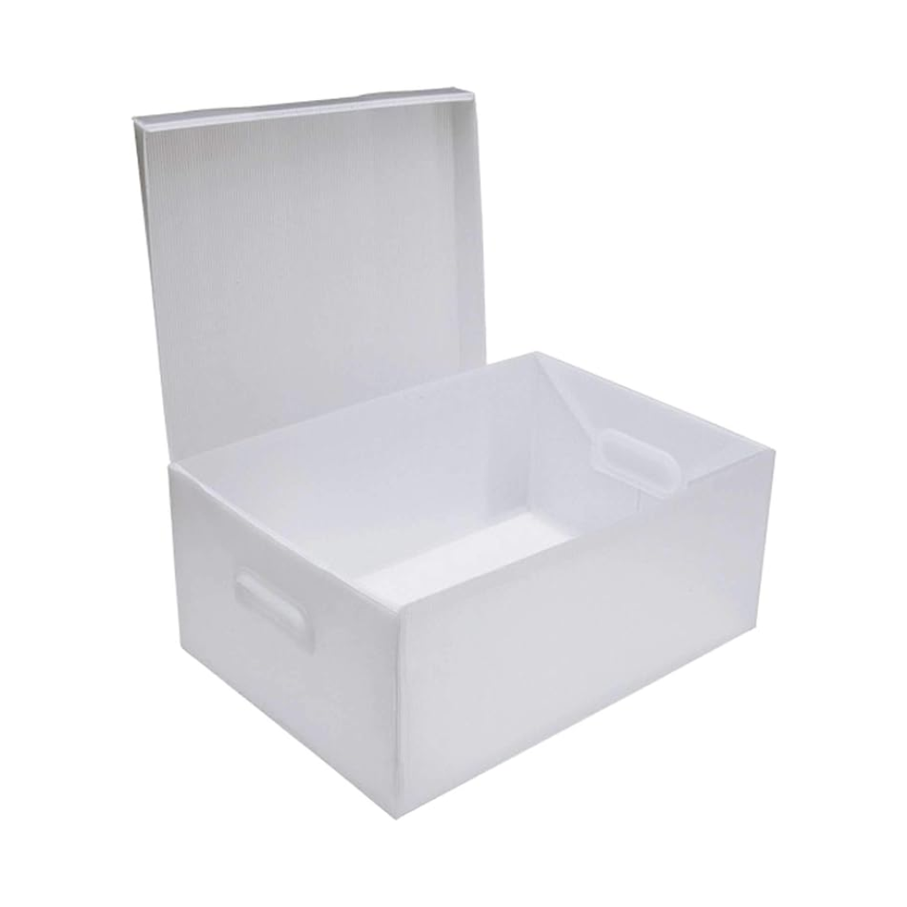 Caixa Organizadora M 370x280x190mm Cristal Best Box Novaonda