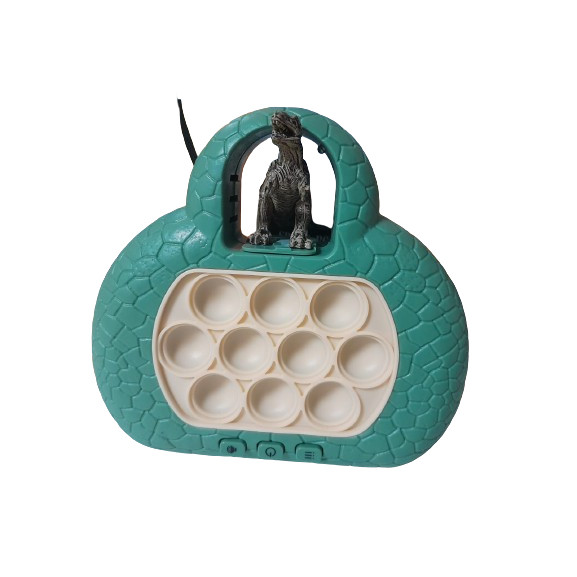 Mini Game Sensorial Anti Stress Pop It Eletronico Dinossauro