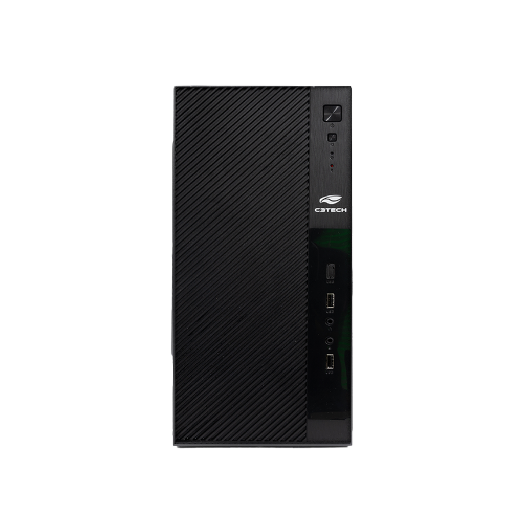 Gabinete Atx Mt-31bk 1 Baia 200w C/ Fonte