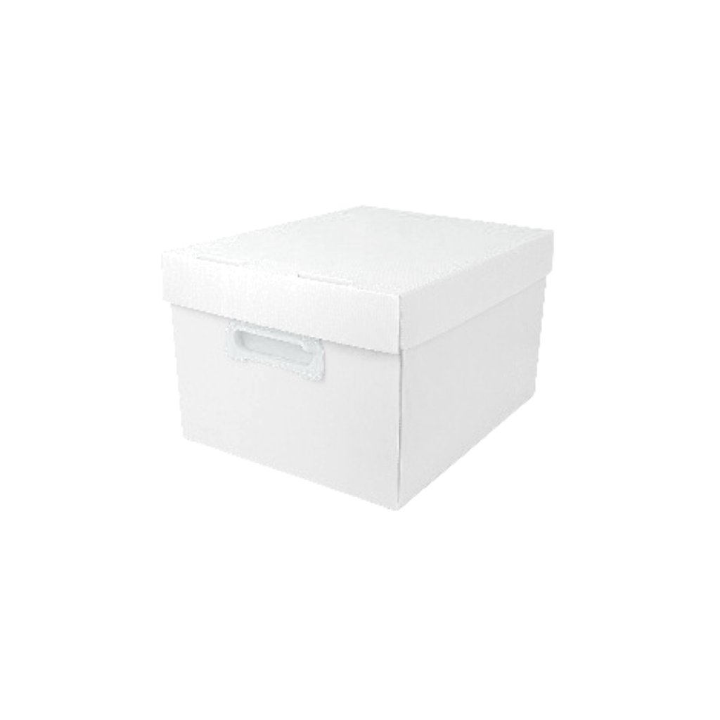Caixa Organizadora G 437x310x240mm Cristal Best Box Novaonda 