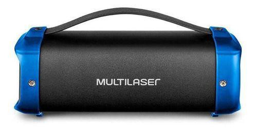 Caixa de Som Bazooka Multilaser 50w Bt/aux Sp350 Multilaser.