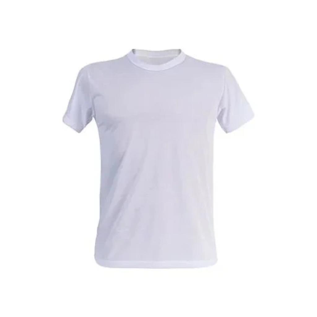 Camiseta Branca G Adulto Poliester P/sublimação Mr Mug - 8366
