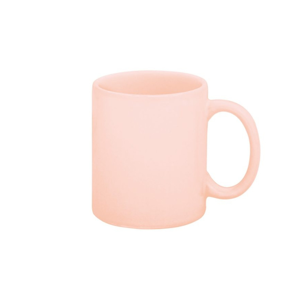Caneca Ceramica Toda Rosa Pastel 300ml P/sublimacao Az10