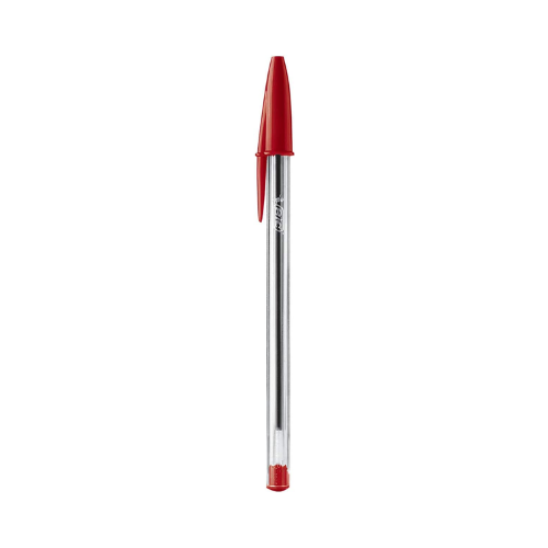 Caneta Cristal Dura+ Vermelha Bic