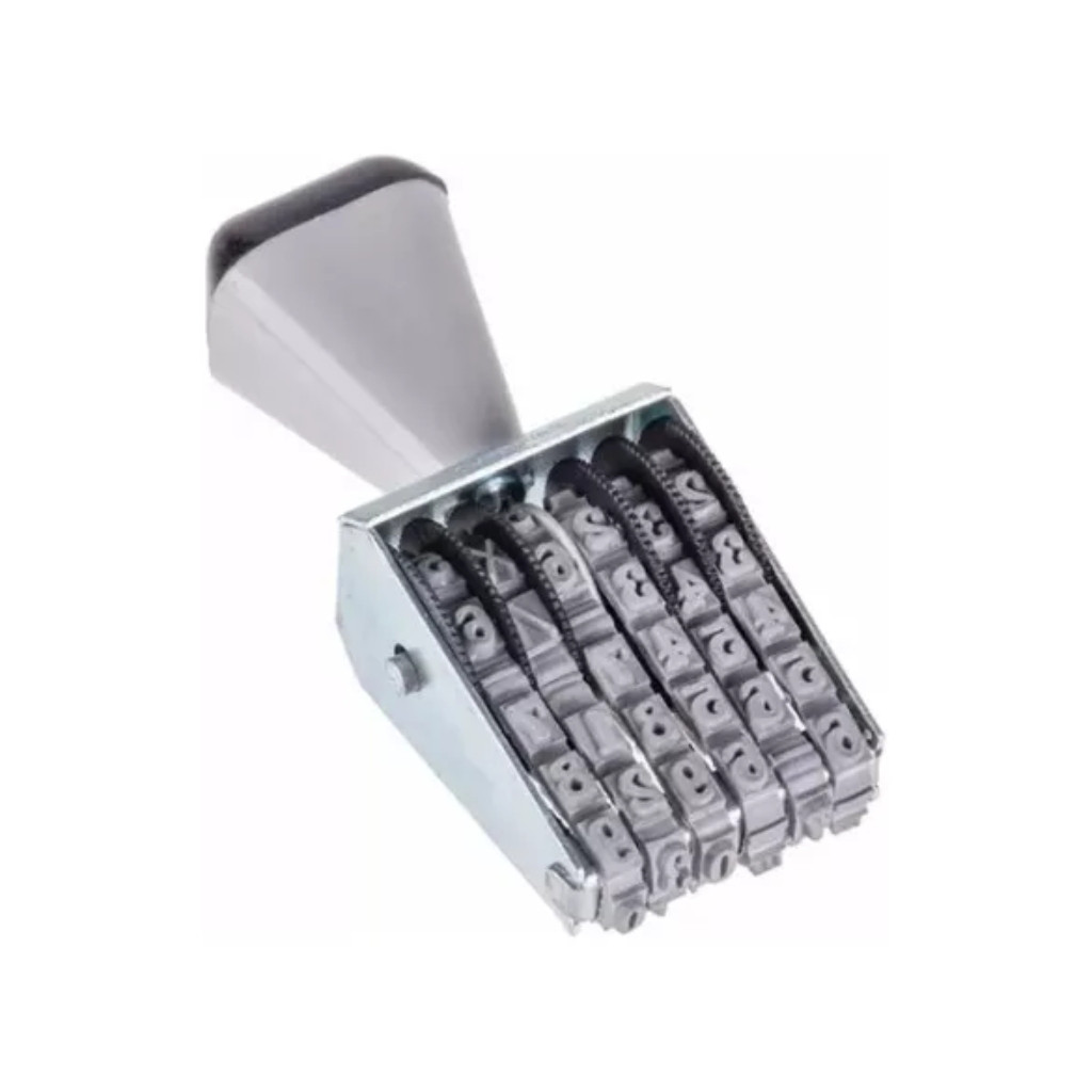 Carimbo Numerador 5mm 6 Fitas