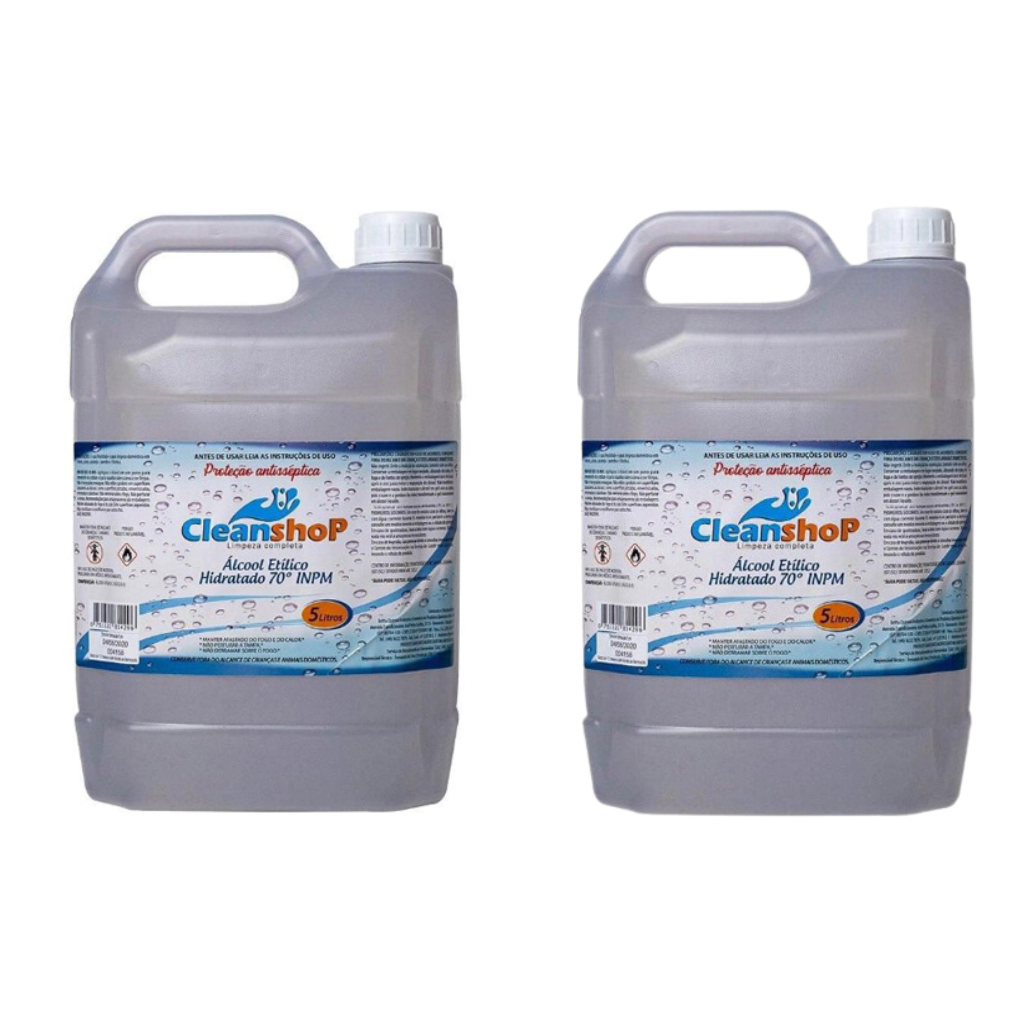 2 Und Álcool Etílico - Clean Shop