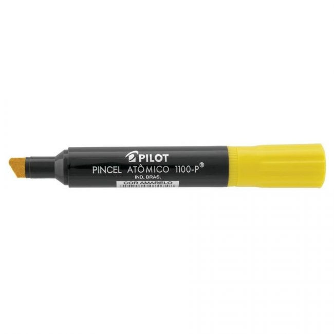 Pincel Atômico 1100 Amarelo Recarregável Pilot