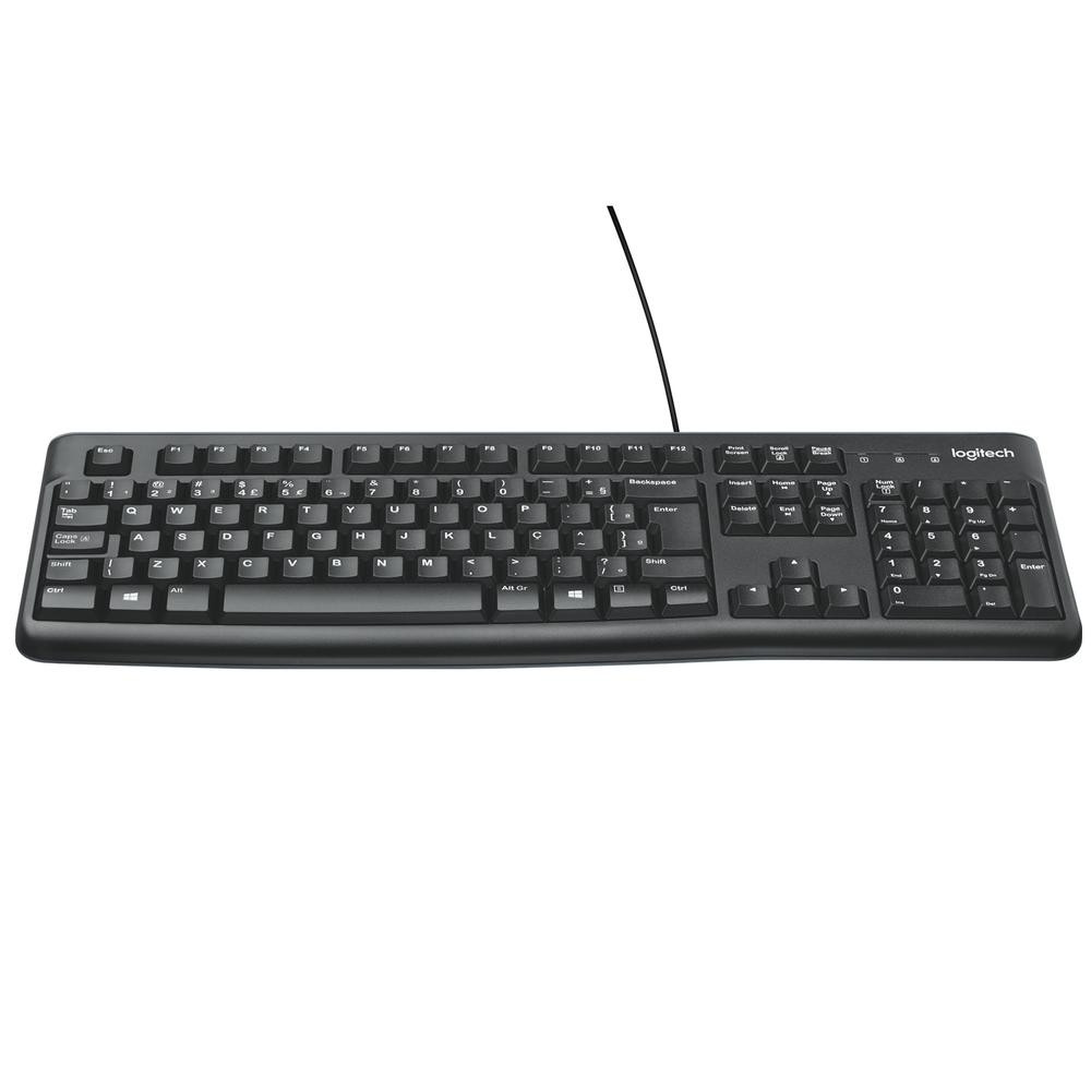 Teclado Usb K120 Preto Logitech