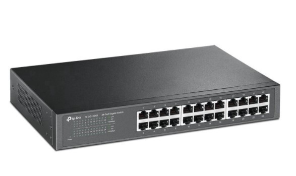 Switch 24 Portas Gigabit Tl-sg1024d Tp-link 10/100/1000