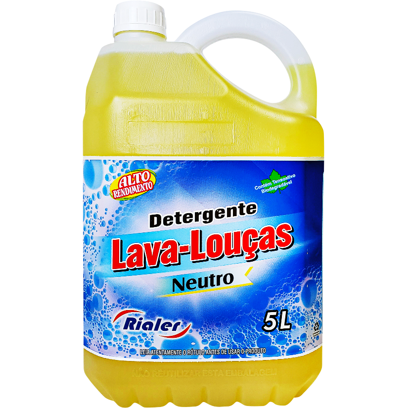 Detergente Louça Neutro 5l Rialer