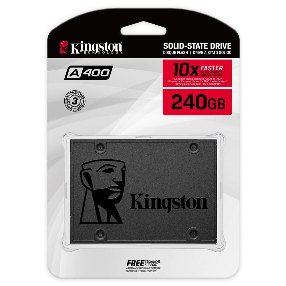 COD 30454 SSD 240GB SATA III 2,5  A400 KINGSTON