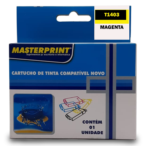 Cartucho Epson 140 Magenta T1403 Similar -  224010092 - Masteprint
