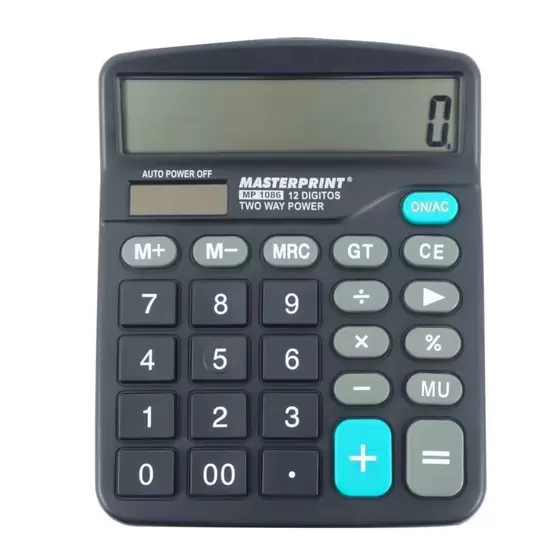 Calculadora 12 Dig. Mp 1086 Masterprint