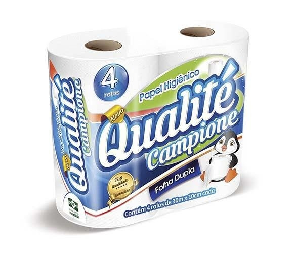 Papel Higiênico Folha Dupla 30g (c/4 X 30m)