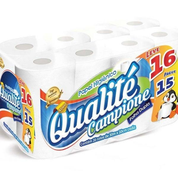 Papel Higiênico Folha Dupla 30g (c/16 X 30m)