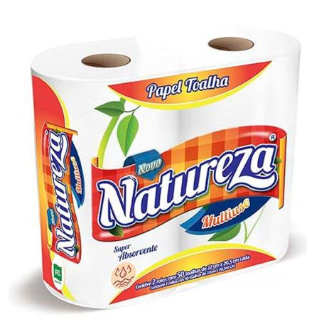 Papel Toalha Cozinha Folha Dupla 42g (c/2 X 50fls)