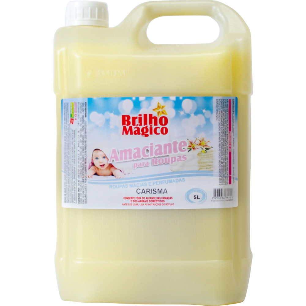 Amaciante de Roupas Carisma 5l Brilho Mágico