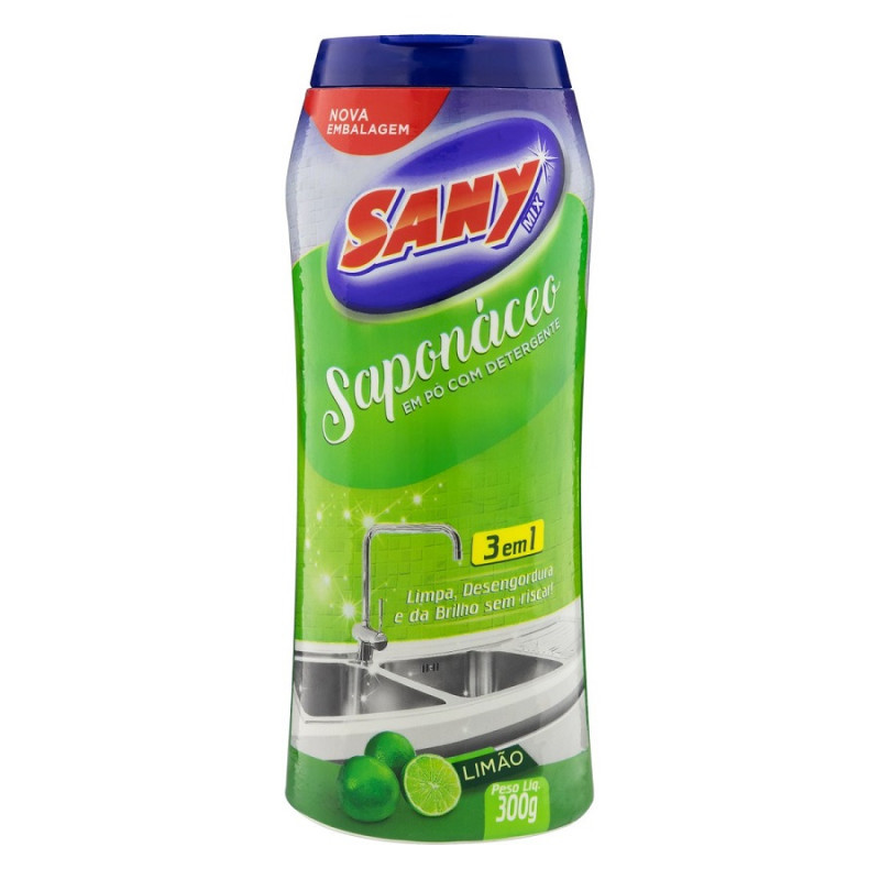 Saponáceo em Pó Limão 300g Sany