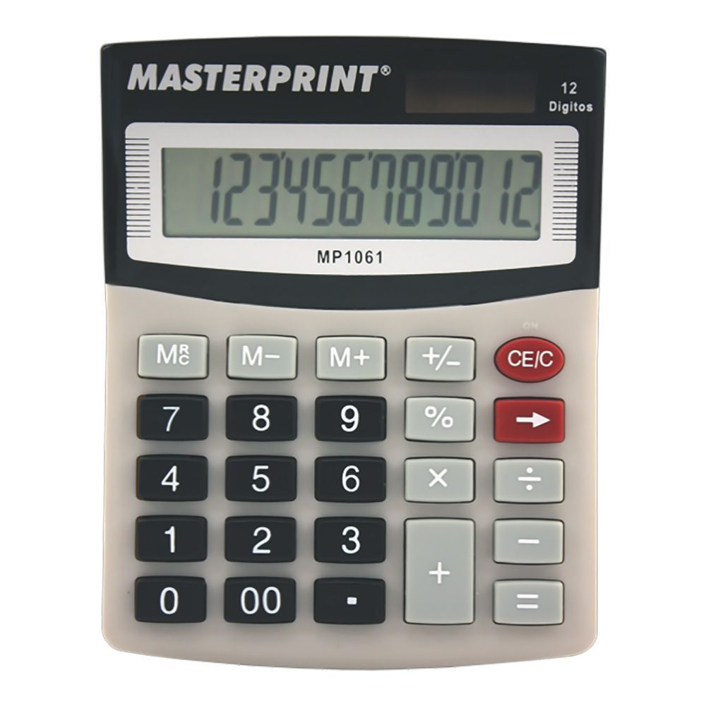Calculadora 12 Dig. Mp 1061 Masterprint