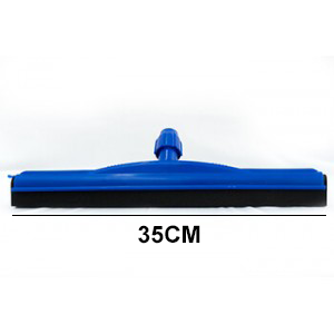 Rodo Plástico 35cm Azul S/cabo