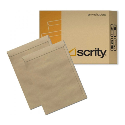 Envelope 176x250 Kraft Skn 25 Scrity