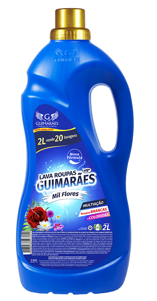Sabão Liquido para Roupas Mil Flores 2l