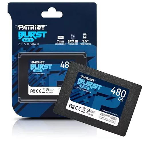 Ssd 480gb Sata Iii 2.5 Patriot Burst Elite