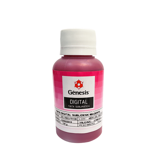 Tinta Sublimática Magenta 100ml Genesis 