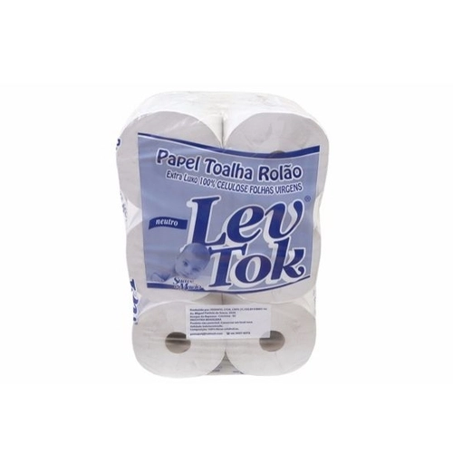 Papel Toalha Bobina Celulose 32g 6x200m 