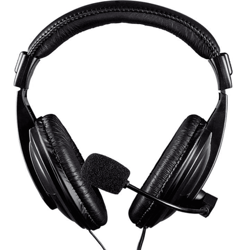 Fone Headset P2 C/mic Profissional Maxprint