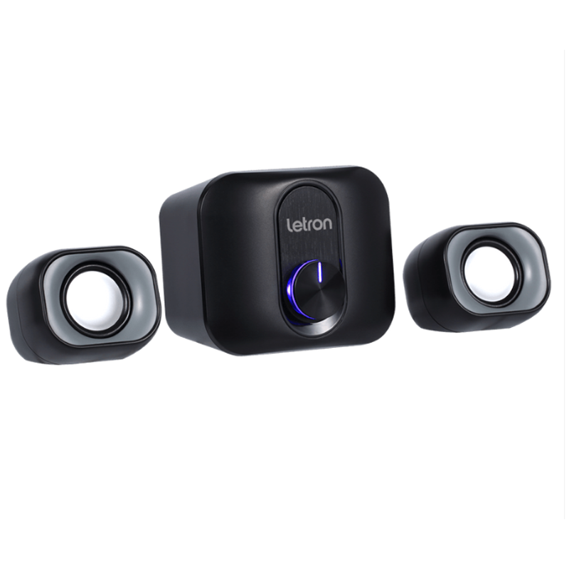 Caixa de Som 2.1 P2 Office Balance Estereo 11w Letron