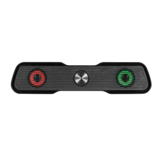 Soundbar Gamer Booster Led 2x3w Usb e Aux - Letron