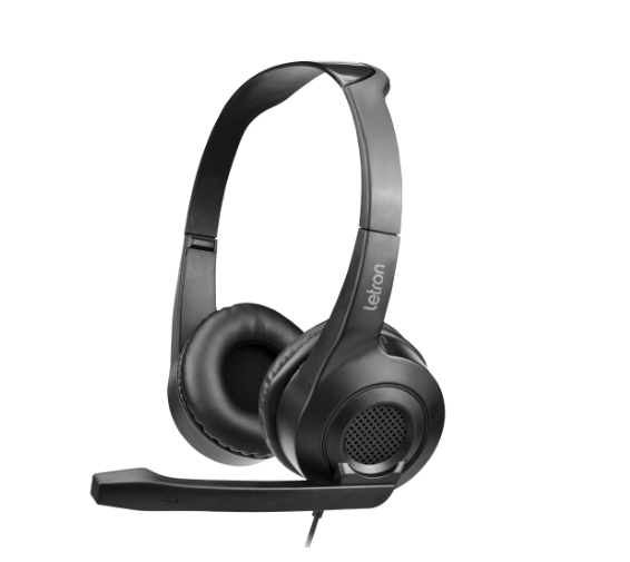 Fone Usb C/mic Headset Home Office Preto Cabo 3m