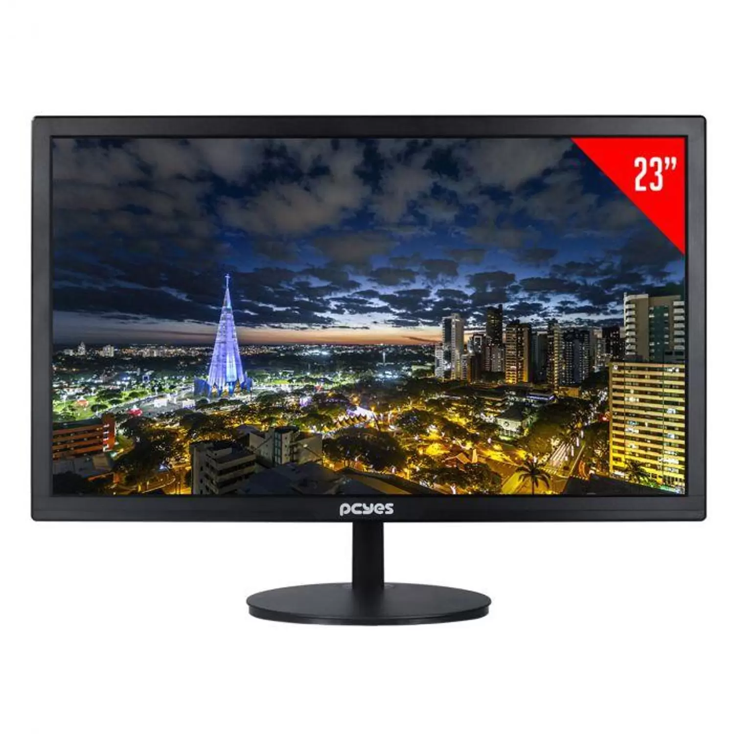 Monitor Pcyes Led 23 Office Fhd/vga/hdmi PKMO23
