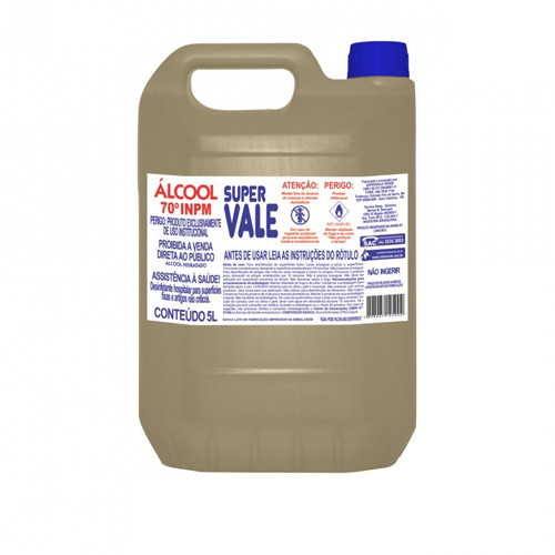 Álcool Etilico 70º 5l - Super Vale