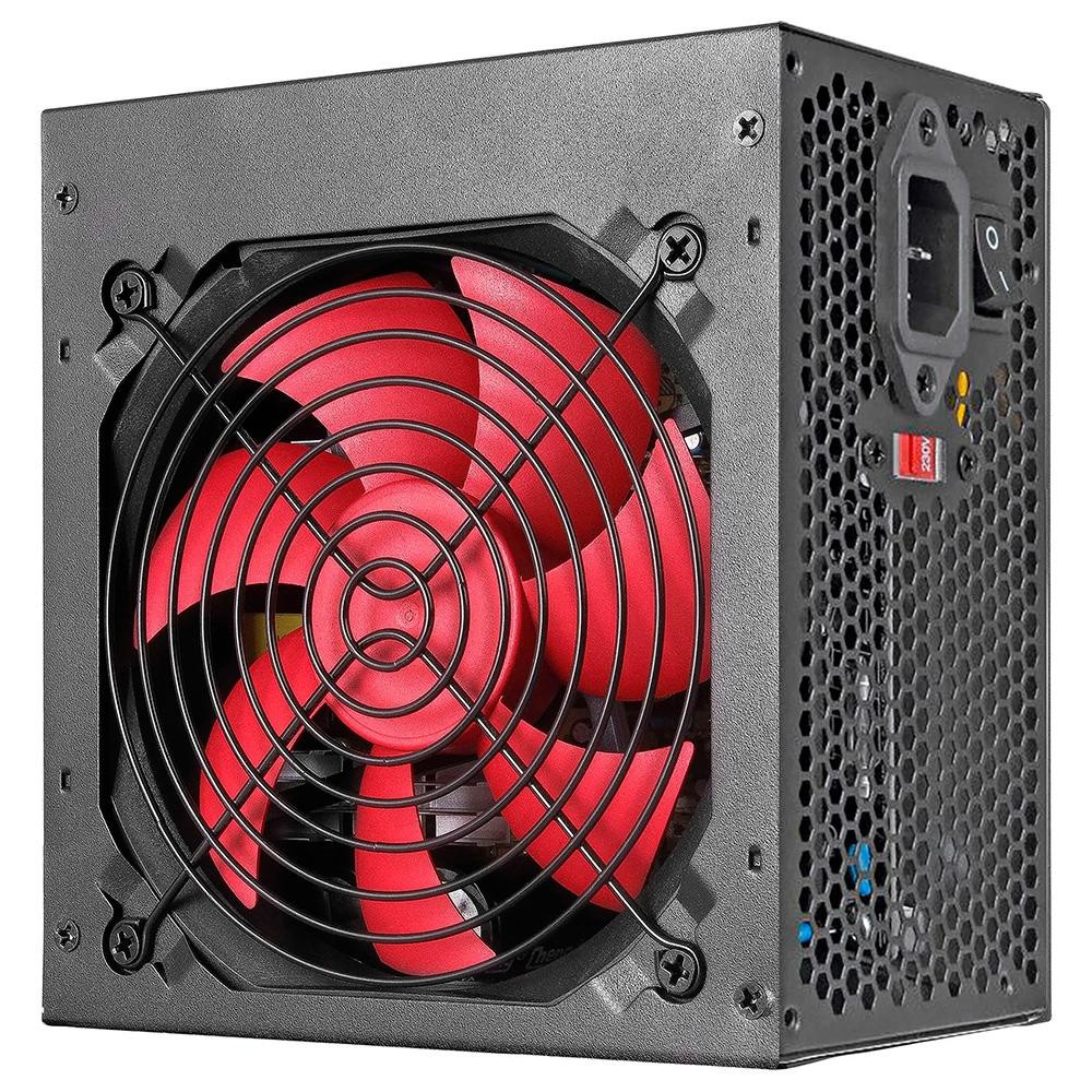 Fonte Gamer Fortrek ATX Crusader, 500W, Bivolt, Preto 