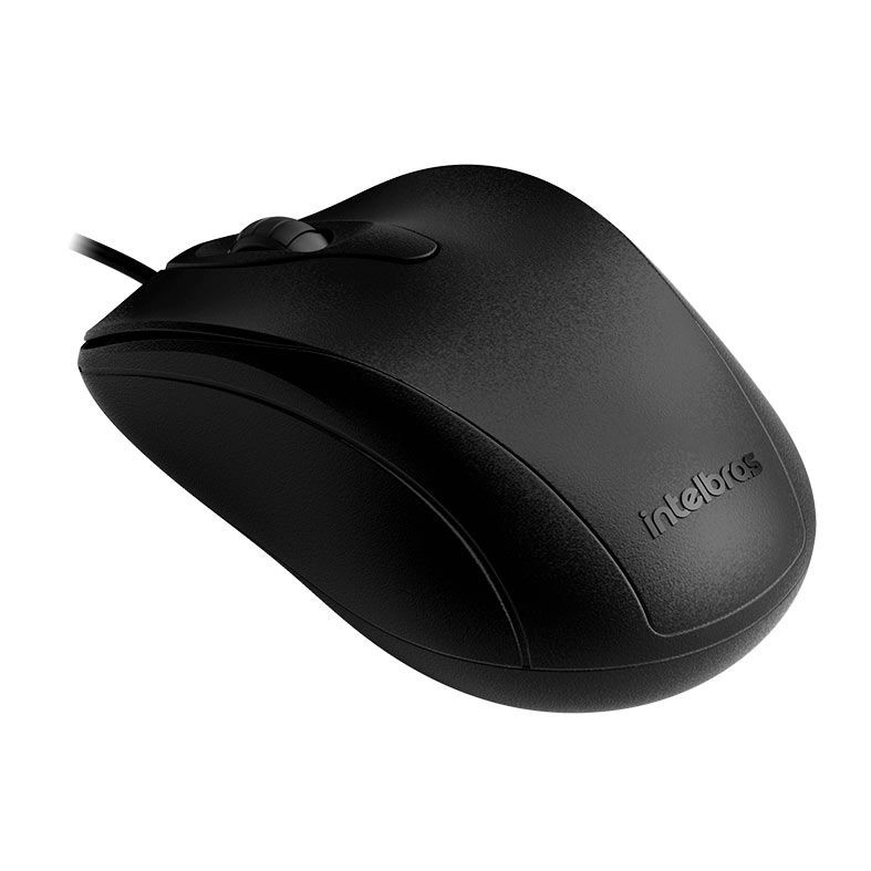Mouse Office Intelbras MCI 20 1000DPI USB Preto