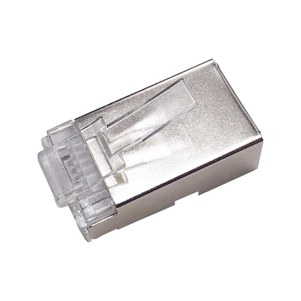 Conector Rj45 Macho Cat6 Blindado