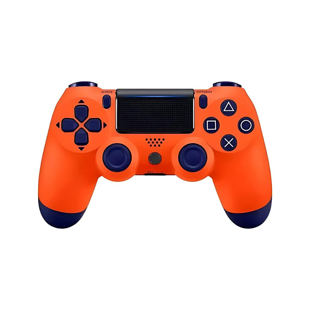 Controle Dualshock Ps4 S/fio Laranja Sunset 