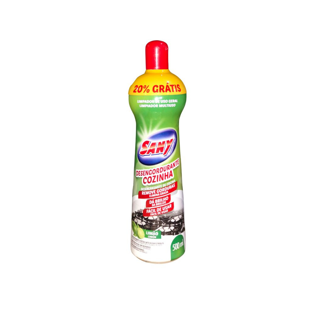 DESENGORDURANTE LIMÃO 500ML - SANY 50011002-012