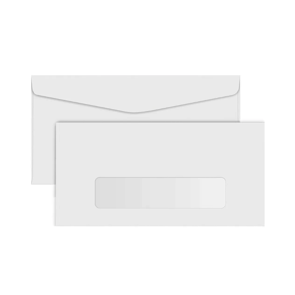 ENVELOPE 114X229 BRANCO OFÍCIO C/JANELA - FORONI 8129