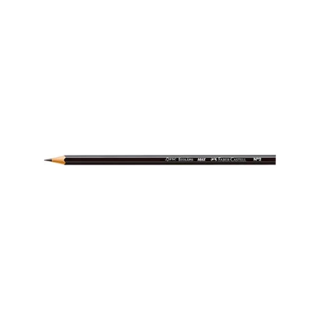 Lapis Grafite N2 Preto Sextavado Ecolapis 