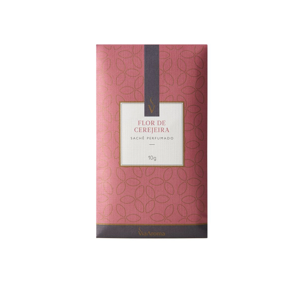 Aromatizante Sache Perfumado 10g Flor de Cerejeira