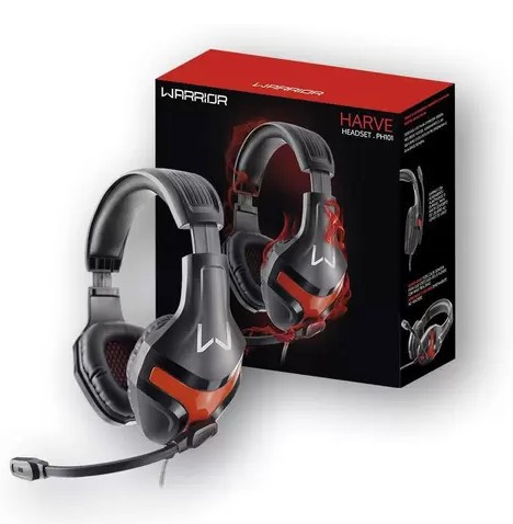 Fone de Ouvido Headset Gamer Red Ph101 Multilaser
