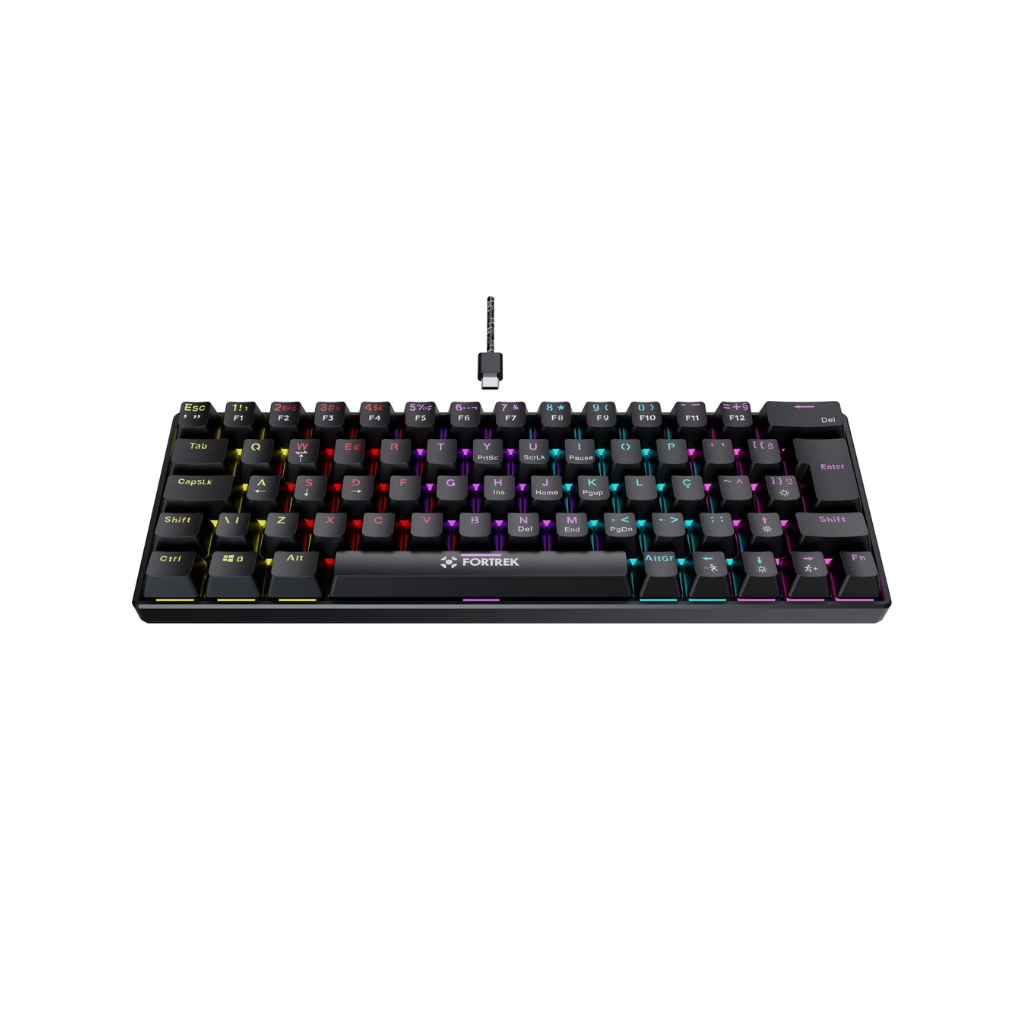  Teclado Gamer Mecanico Gravity 65 Compact Switch Outemu Red