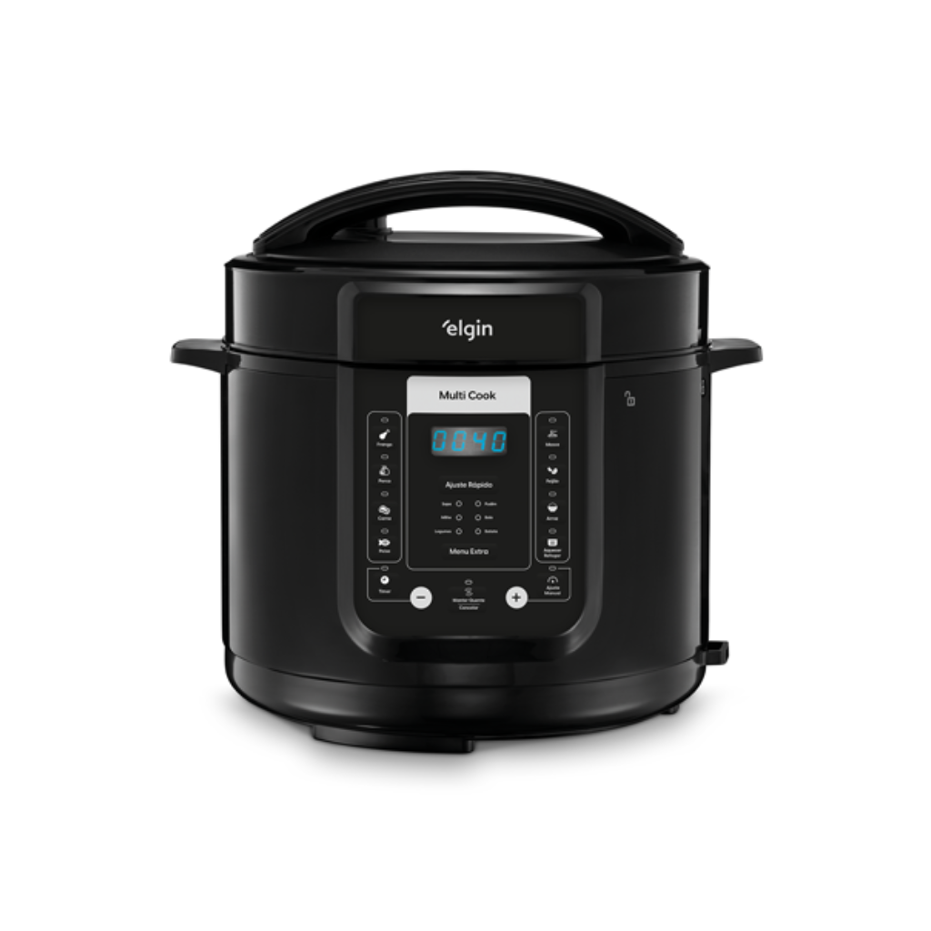 Panela de Pressao Eletrica Digital 5l Preta 220v